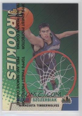 1999-00 Topps Finest - [Base] - Refractor #120 - Wally Szczerbiak