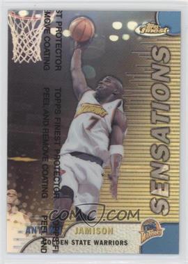 1999-00 Topps Finest - [Base] - Refractor #132 - Antawn Jamison