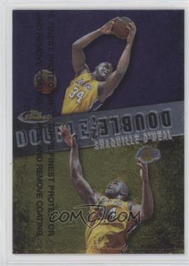 1999-00 Topps Finest - Double Double #D11 - Shaquille O'Neal