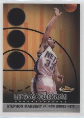1999-00 Topps Finest - Leading Indicators #L1 - Stephon Marbury [EX to NM]