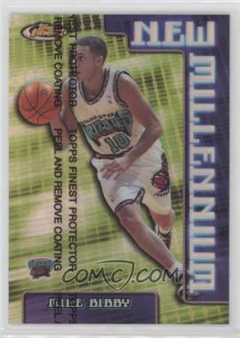 1999-00 Topps Finest - New Millennium - Refractor #NM4 - Mike Bibby /300