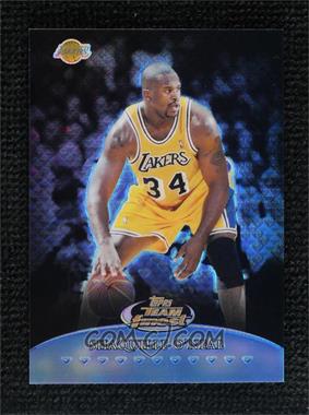 1999-00 Topps Finest - Team Finest - Blue Refractor #TF14 - Shaquille O'Neal /150