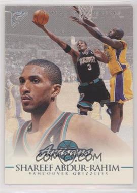 1999-00 Topps Gallery - [Base] - Player's Private Issue #118 - Artisans - Shareef Abdur-Rahim /250