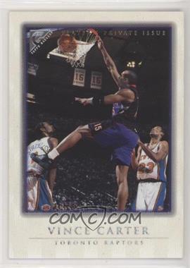 1999-00 Topps Gallery - [Base] - Player's Private Issue #55 - Vince Carter /250