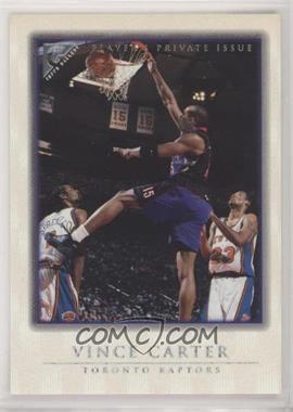 1999-00 Topps Gallery - [Base] - Player's Private Issue #55 - Vince Carter /250