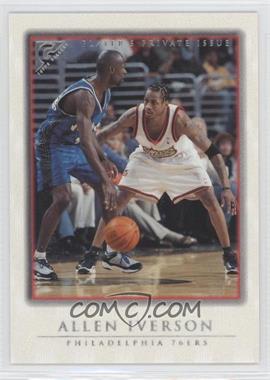 1999-00 Topps Gallery - [Base] - Player's Private Issue #60 - Allen Iverson /250