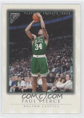 1999-00 Topps Gallery - [Base] - Player's Private Issue #7 - Paul Pierce /250