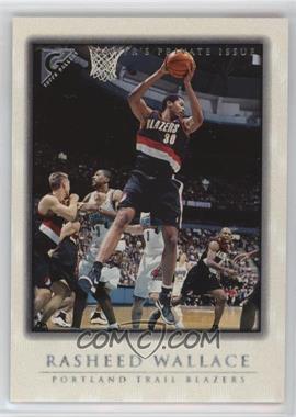 1999-00 Topps Gallery - [Base] - Player's Private Issue #83 - Rasheed Wallace /250