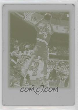 1999-00 Topps Gallery - [Base] - Press Plate Yellow #83 - Rasheed Wallace /1