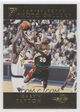 1999-00 Topps Gallery - Fan Selected Photo Gallery #PG3 - Gary Payton