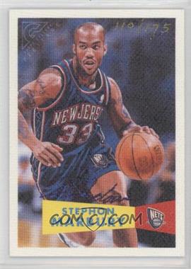 1999-00 Topps Gallery - Heritage - Proofs Autographs #TGH4 - Stephon Marbury /175