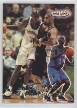 1999-00 Topps Gold Label - [Base] - Class 1 Black Label #4 - Kevin Garnett