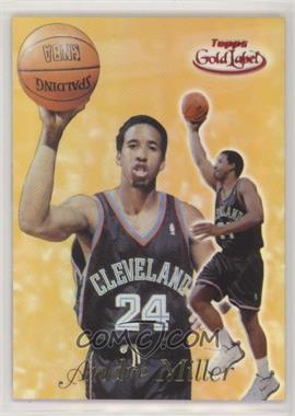 1999-00 Topps Gold Label - [Base] - Class 3 Red Label #93 - Andre Miller /25