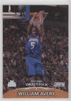 1999 NBA Draft Pick - William Avery