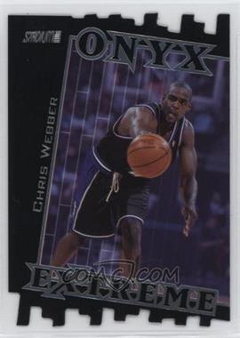 1999-00 Topps Stadium Club - Onyx Extreme - Die-Cut #OE4 - Chris Webber