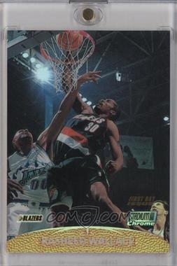 1999-00 Topps Stadium Club Chrome - [Base] - Refractor First Day Issue #55 - Rasheed Wallace /25