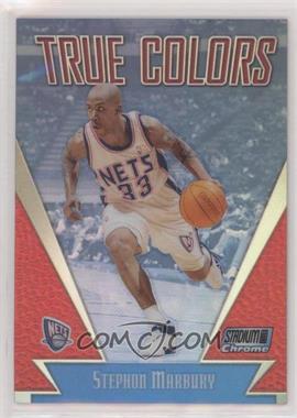 1999-00 Topps Stadium Club Chrome - True Colors - Refractor #TC2 - Stephon Marbury