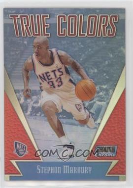 1999-00 Topps Stadium Club Chrome - True Colors - Refractor #TC2 - Stephon Marbury