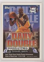 Shaquille O'Neal (11/14-11/20)