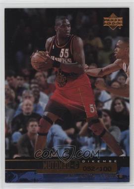 1999-00 Upper Deck - [Base] - UD Exclusives #2 - Dikembe Mutombo /100 [EX to NM]
