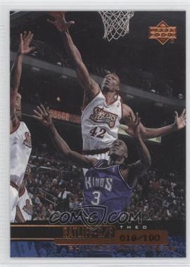 1999-00 Upper Deck - [Base] - UD Exclusives #90 - Theo Ratliff /100