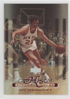 1999-00 Upper Deck - History Class #HC8 - Dave DeBusschere