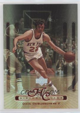 1999-00 Upper Deck - History Class #HC8 - Dave DeBusschere