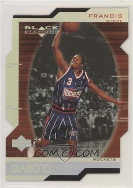 1999-00 Upper Deck Black Diamond - [Base] - Diamond Cut #92 - Steve Francis [EX to NM]