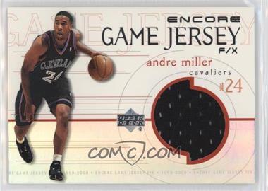 1999-00 Upper Deck Encore - Game Jersey F/X #AM-J - Andre Miller