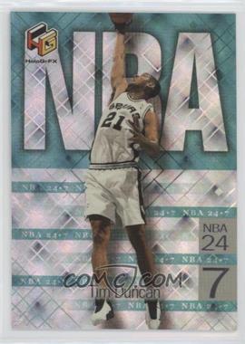 1999-00 Upper Deck HoloGrFX - NBA 24-7 #N1 - Tim Duncan