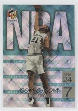 1999-00 Upper Deck HoloGrFX - NBA 24-7 #N1 - Tim Duncan