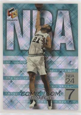 1999-00 Upper Deck HoloGrFX - NBA 24-7 #N1 - Tim Duncan