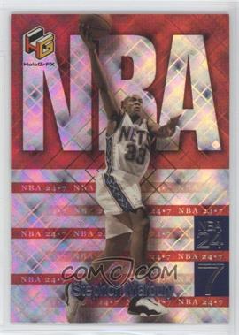 1999-00 Upper Deck HoloGrFX - NBA 24-7 #N11 - Stephon Marbury