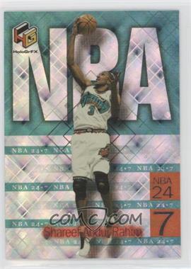 1999-00 Upper Deck HoloGrFX - NBA 24-7 #N6 - Shareef Abdur-Rahim