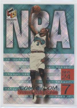 1999-00 Upper Deck HoloGrFX - NBA 24-7 #N6 - Shareef Abdur-Rahim