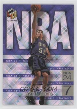 1999-00 Upper Deck HoloGrFX - NBA 24-7 #N7 - Jason Williams