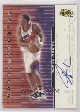 1999-00 Upper Deck Ionix - UD Authentics #SM - Shawn Marion