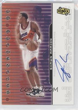 1999-00 Upper Deck Ionix - UD Authentics #SM - Shawn Marion