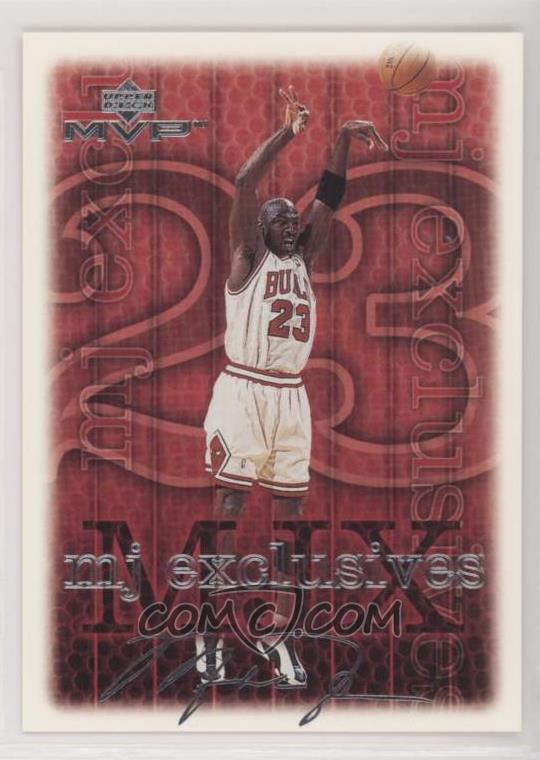 michael jordan silver signature baseball card