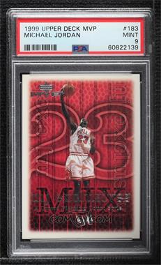 1999-00 Upper Deck MVP - [Base] #183 - Michael Jordan [PSA 9 MINT]