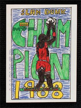 1999-00 Upper Deck MVP - Draw Your Own Card Winner #W10 - Michael Jordan