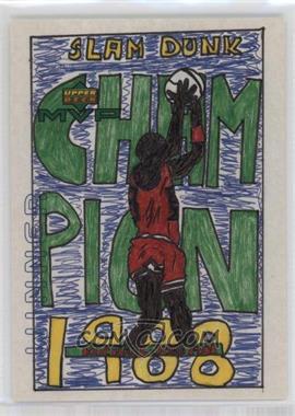 1999-00 Upper Deck MVP - Draw Your Own Card Winner #W10 - Michael Jordan