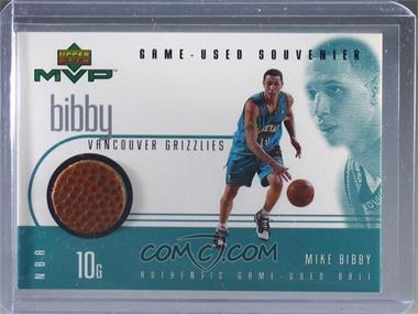 1999-00 Upper Deck MVP - Game-Used Souvenirs #MB-S - Mike Bibby