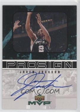 1999-00 Upper Deck MVP - ProSign #JK - Jaren Jackson