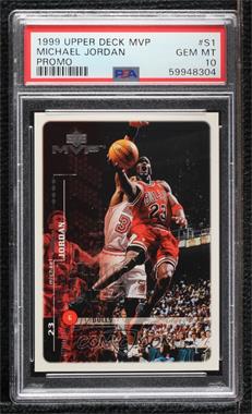 1999-00 Upper Deck MVP - Sample #S1 - Michael Jordan [PSA 10 GEM MT]