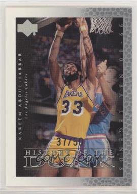 1999-00 Upper Deck NBA Legends - [Base] - Commemorative Collection #54 - Kareem Abdul-Jabbar /50