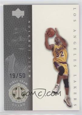 1999-00 Upper Deck NBA Legends - [Base] - Commemorative Collection #73 - Magic Johnson /50