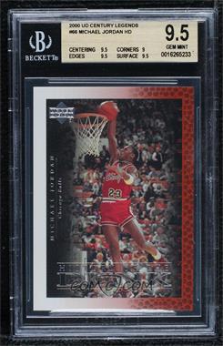 1999-00 Upper Deck NBA Legends - [Base] #66 - Michael Jordan [BGS 9.5 GEM MINT]