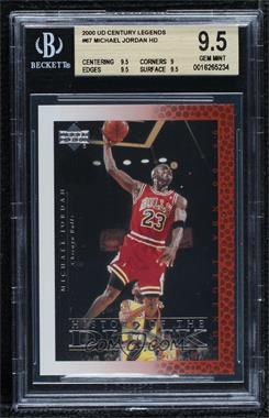 1999-00 Upper Deck NBA Legends - [Base] #67 - Michael Jordan [BGS 9.5 GEM MINT]