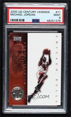 1999-00 Upper Deck NBA Legends - [Base] #71 - Michael Jordan [PSA 9 MINT]